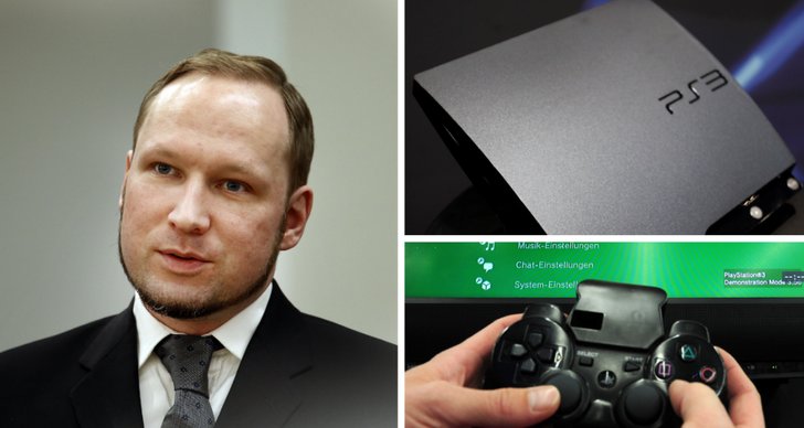 Playstation, ps3, Fängelse, Anders Behring Breivik